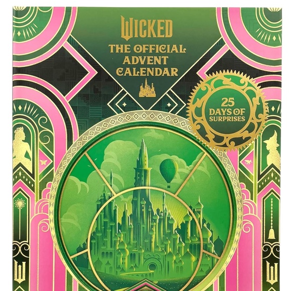 Wicked: The Official Advent Calendar: 25 Days of Surprises The Wizard Of Oz NEW! - Picture 3 of 7